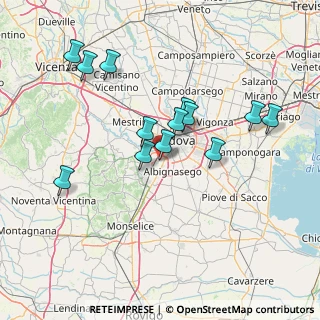 Mappa Via Romana Aponense, 35142 Padova PD, Italia (13.83154)