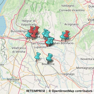 Mappa Via Orazio Andreoli, 37059 Zevio VR, Italia (10.136)