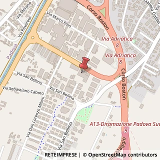 Mappa Via Umbria, 10, 35043 Monselice, Padova (Veneto)
