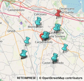 Mappa Via 2 Giugno, 25013 Carpenedolo BS, Italia (6.63944)