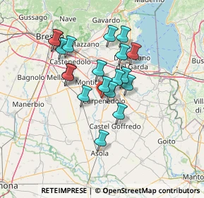 Mappa Via 2 Giugno, 25013 Carpenedolo BS, Italia (11.25053)
