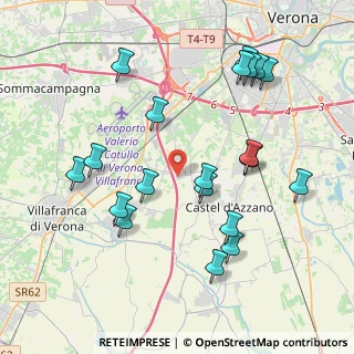 Mappa Via Ronchi, 37062 Villafranca di Verona VR, Italia (4.272)