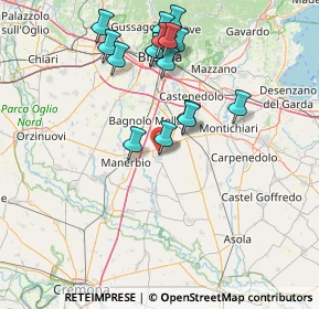 Mappa Via Repubblica, 25024 Leno BS, Italia (15.36176)