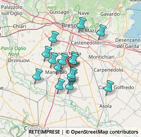 Mappa Via A. Signorelli, 25024 Leno BS, Italia (10.22267)