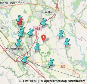 Mappa Via Jenner, 26837 Mulazzano LO, Italia (4.07917)