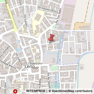Mappa Via signorelli 2, 25024 Leno, Brescia (Lombardia)