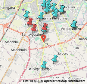 Mappa Via C.Scarpa, 35129 Padova PD, Italia (2.3025)