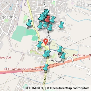 Mappa Via C.Scarpa, 35129 Padova PD, Italia (0.48571)