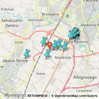 Mappa Via Gemona, 35142 Padova PD, Italia (1.895)