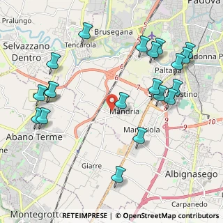 Mappa Via Gemona, 35142 Padova PD, Italia (2.4325)