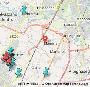 Mappa Via Gemona, 35142 Padova PD, Italia (3.5935)