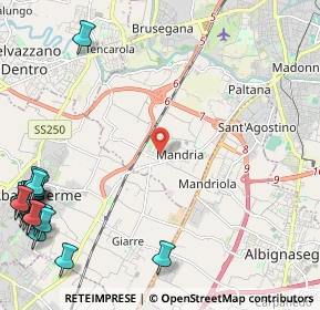 Mappa Via Gemona, 35142 Padova PD, Italia (3.5825)