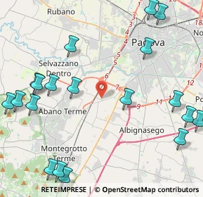 Mappa Via Gemona, 35142 Padova PD, Italia (5.904)