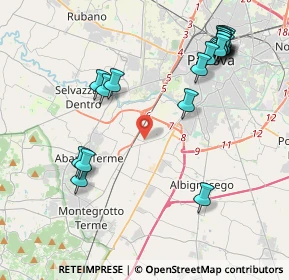 Mappa Via Gemona, 35142 Padova PD, Italia (4.788)