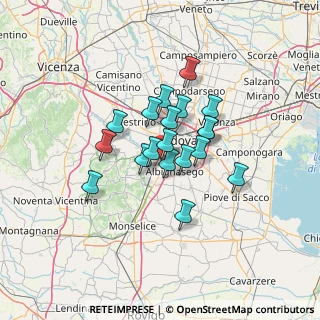 Mappa Via Gemona, 35142 Padova PD, Italia (9.42211)