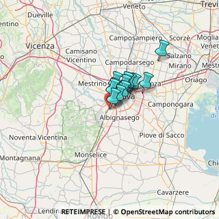 Mappa Via Gemona, 35142 Padova PD, Italia (6.415)