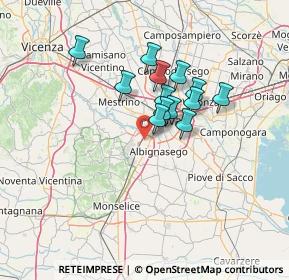 Mappa Via Gemona, 35142 Padova PD, Italia (10.17462)