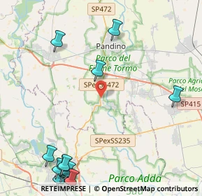 Mappa 26010 Dovera CR, Italia (6.13583)