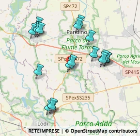 Mappa 26010 Dovera CR, Italia (4.00263)