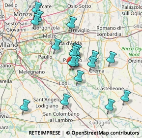 Mappa 26010 Dovera CR, Italia (14.27222)