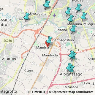 Mappa Via Concordia, 35142 Padova PD, Italia (2.88846)