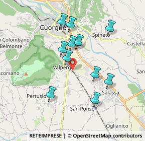 Mappa 10087 Valperga TO, Italia (1.66)