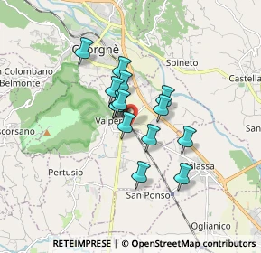 Mappa 10087 Valperga TO, Italia (1.16)