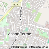 Karte Abano Terme
