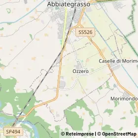 Mappa Ozzero