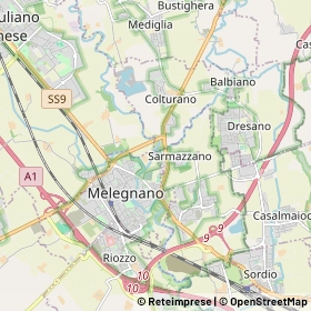 Mappa Colturano