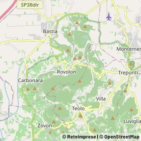 Mappa Rovolon