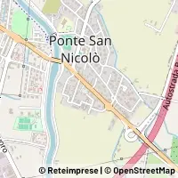 Mapa Ponte San Nicolò
