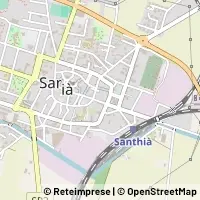 Mapa Santhià