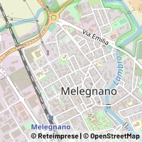 Map Melegnano