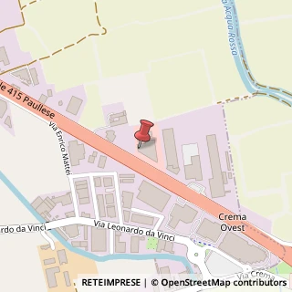 Mappa Strada Provinciale ex Strada Statale 415 Paullese, km 31, 26010 Bagnolo Cremasco, Cremona (Lombardia)