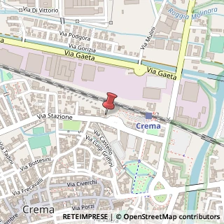 Mappa Via Stazione, 6, 26013 Crema, Cremona (Lombardia)