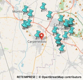 Mappa Via Paolo Borsellino, 25013 Carpenedolo BS, Italia (4.137)