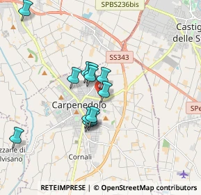 Mappa Via Paolo Borsellino, 25013 Carpenedolo BS, Italia (1.46167)