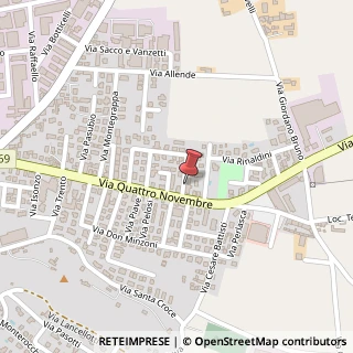 Mappa Via San Giuseppe, 2, 25013 Gonzaga, Mantova (Lombardia)