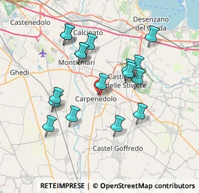 Mappa Via Lanfranco Giovanni, 25013 Carpenedolo BS, Italia (6.84059)