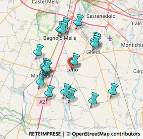 Mappa 25024 Leno BS, Italia (7.08)