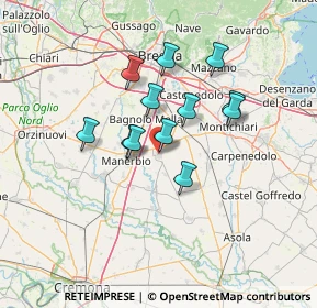 Mappa 25024 Leno BS, Italia (10.5925)