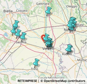 Mappa Strada Statale 230 Regione Dossi, 13030 Quinto Vercellese VC, Italia (16.395)