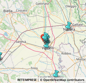 Mappa Strada Statale 230 Regione Dossi, 13030 Quinto Vercellese VC, Italia (25.45467)