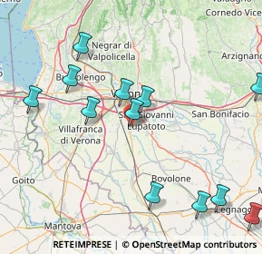 Mappa Via Monte Baldo, 37060 Marchesino VR, Italia (18.73)