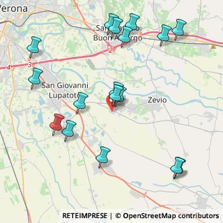 Mappa Via Maestri del Lavoro, 37059 Zevio VR, Italia (4.79353)