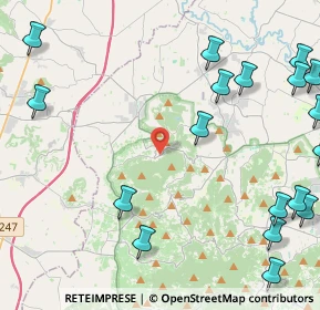 Mappa Via San Giorgio, 35030 Rovolon PD, Italia (6.4905)