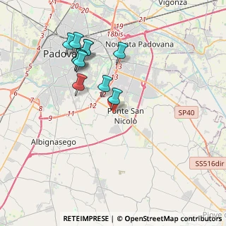 Mappa Piazza Falcone e Borsellino, 35020 Ponte San Nicolò PD, Italia (3.74364)