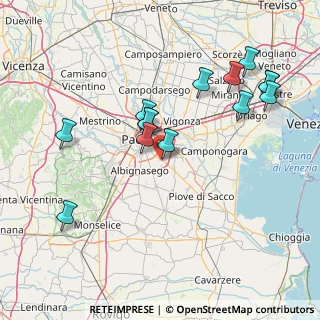 Mappa Piazza Falcone e Borsellino, 35020 Ponte San Nicolò PD, Italia (16.12929)