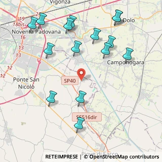 Mappa Via San Marco, 35020 Sant'Angelo di Piove di Sacco PD, Italia (5.01067)